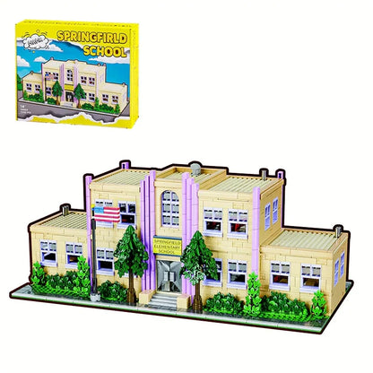 Modular School Building Blocks – 3500+ PCS Street View Architecture Set