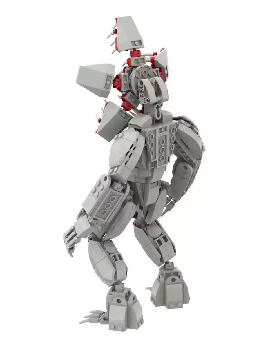 Horror Creature Building Blocks – Nightmare Monster Plant Model Set