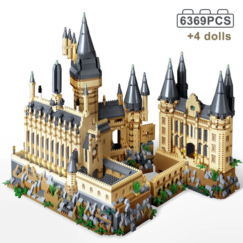 Medieval Magic Castle Building Blocks – Micro Brick Architecture Model Set