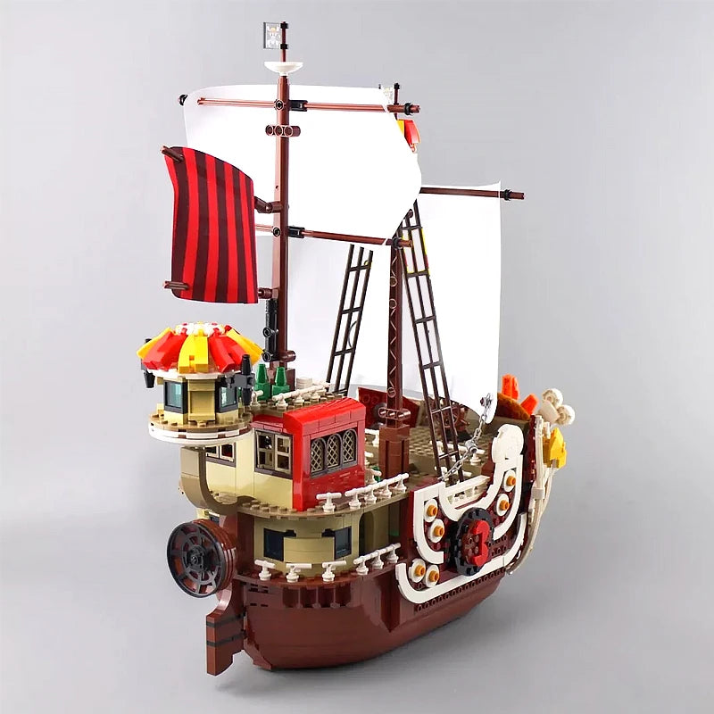 Epic Pirate Ship Building Blocks – 1500+ Pieces Collector Model Set