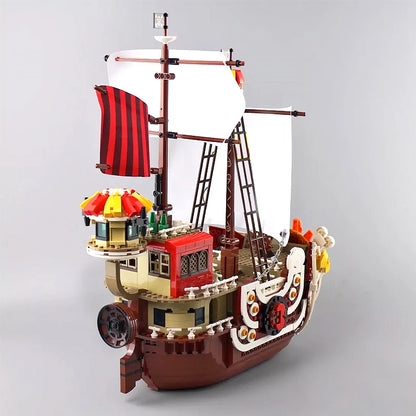 Epic Pirate Ship Building Blocks – 1500+ Pieces Collector Model Set