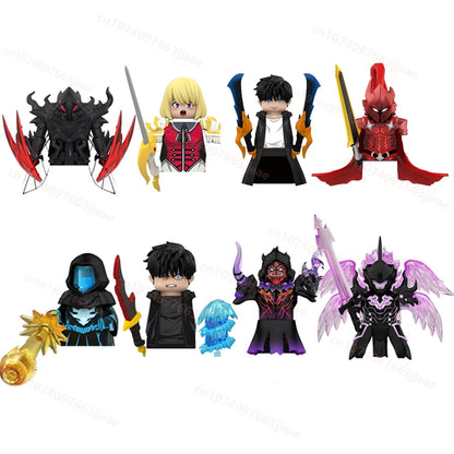 Shadow Army Building Blocks Set – Dark Fantasy Warrior Collection (6–16 PCS)