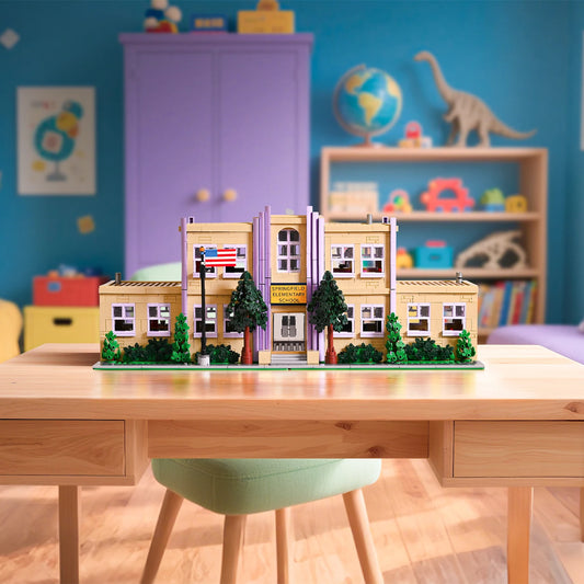 Modular School Building Blocks – 3500+ PCS Street View Architecture Set