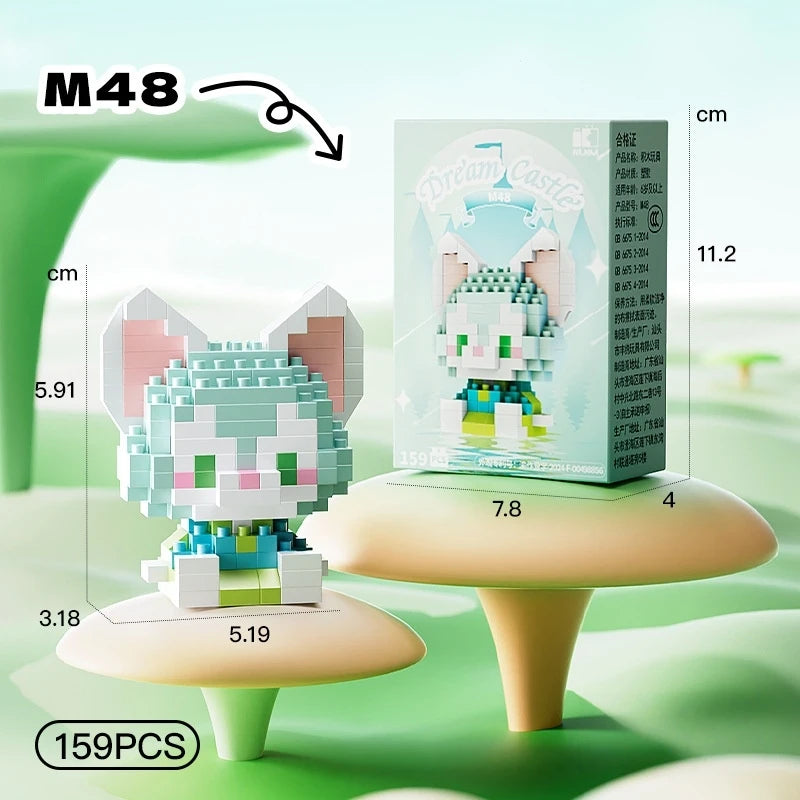 Creative DIY Building Blocks – Educational Model Toy Set