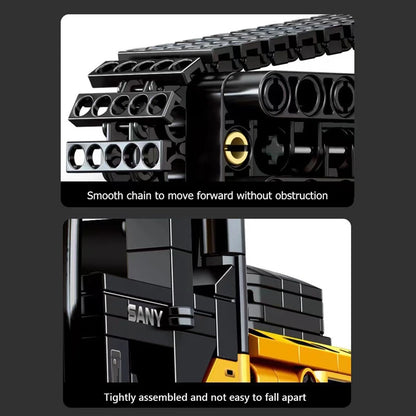 Excavator Building Blocks – 1022PCS Construction Vehicle STEM Set