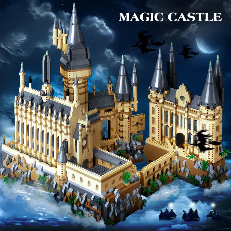 Medieval Magic Castle Building Blocks – Micro Brick Architecture Model Set