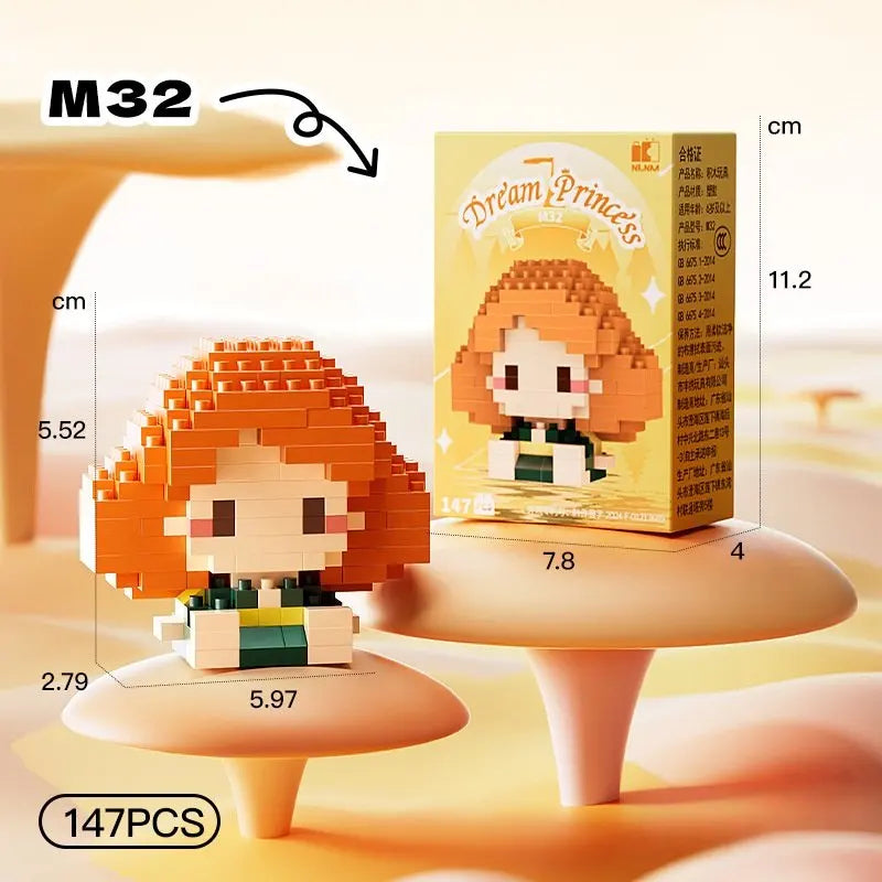 Creative DIY Building Blocks – Educational Model Toy Set