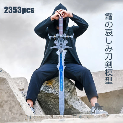 Samurai Sword Building Blocks Ninja Blade Katana Japanese Anime Butterfly Nichirin Knife Bricks MOC Children Toys for Adult Gift
