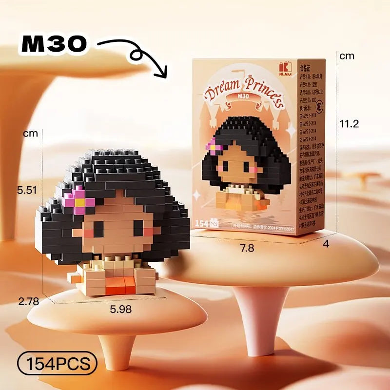 Creative DIY Building Blocks – Educational Model Toy Set