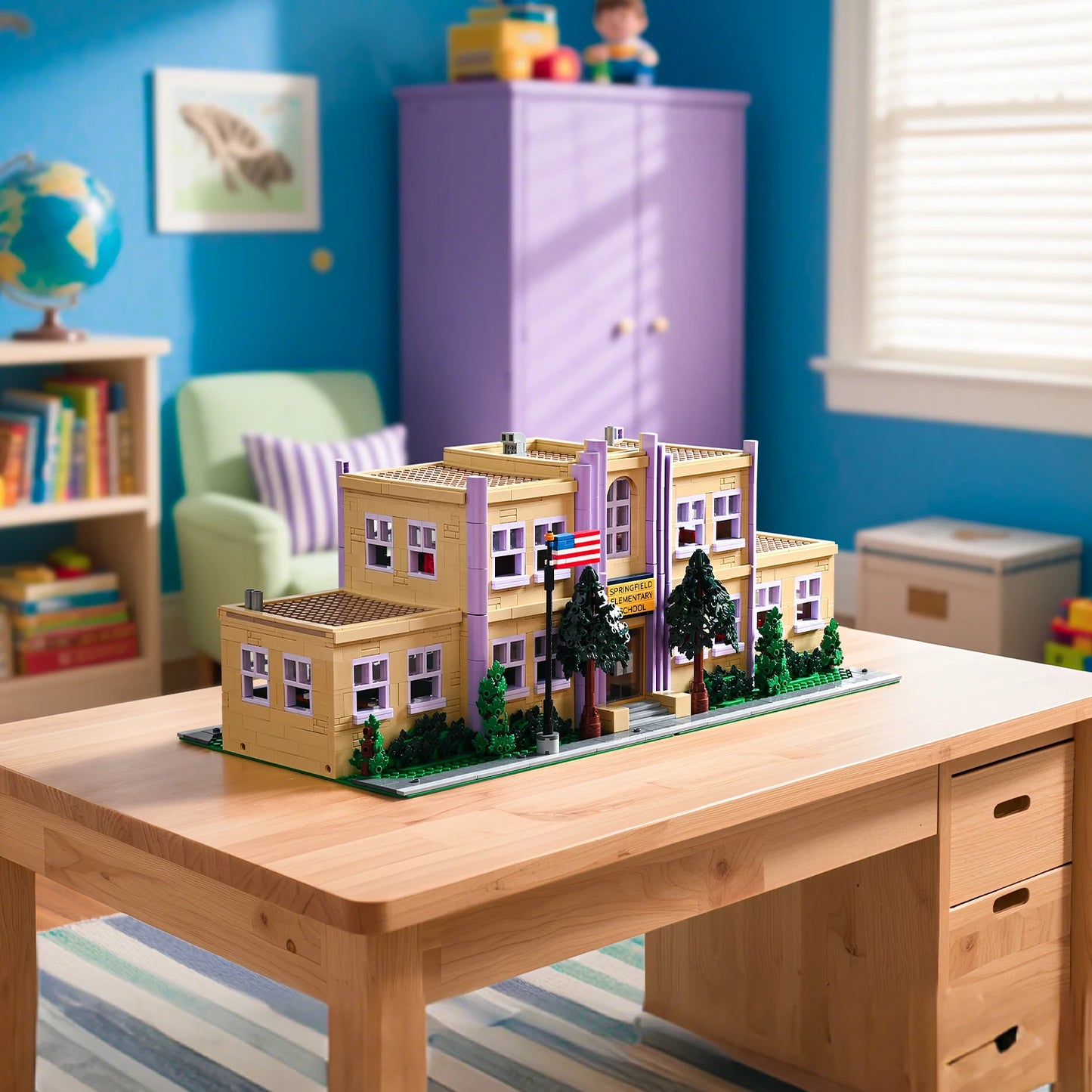 Modular School Building Blocks – 3500+ PCS Street View Architecture Set